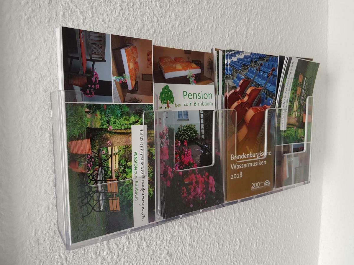Pension Zum Birnbaum Brandenburg  Exteriér fotografie
